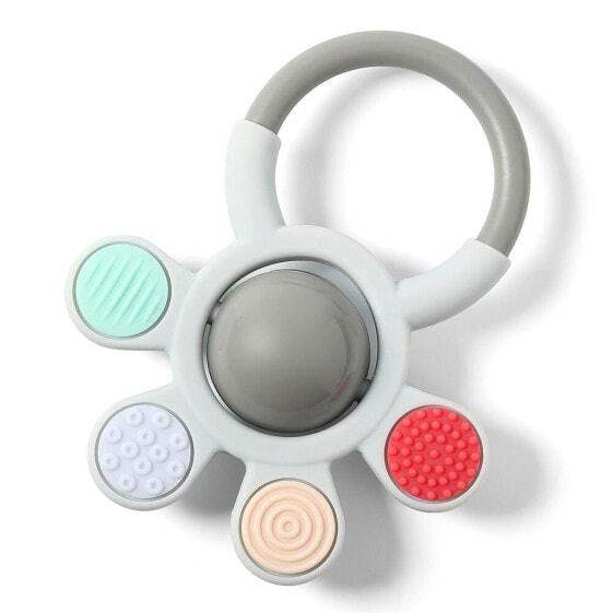 BABYONO Textures Teether Rattle