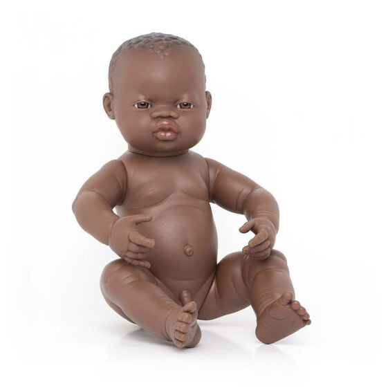 Кукла для младенцев Африканского происхождения Miniland 40 см
