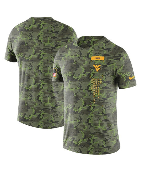 Men's Camo West Virginia Mountaineers Military-Inspired T-shirt