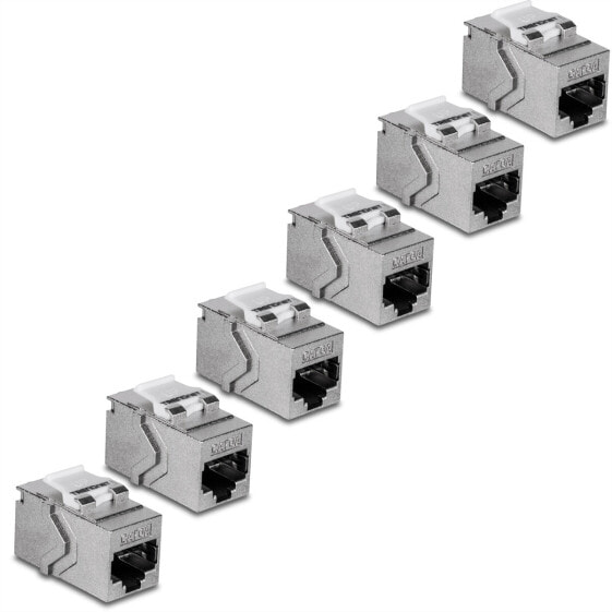 TRENDnet TC-KC06C6A Cat6A RJ-45 Keystone 6-Pack