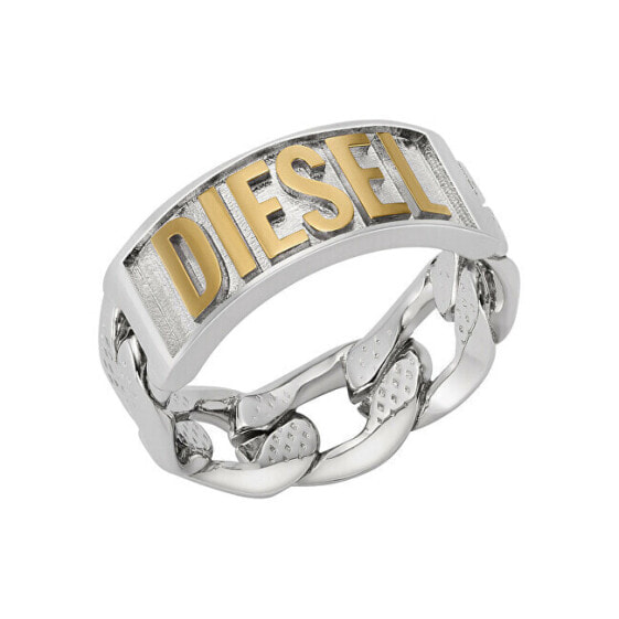 Stylish steel men´s ring DX1420931