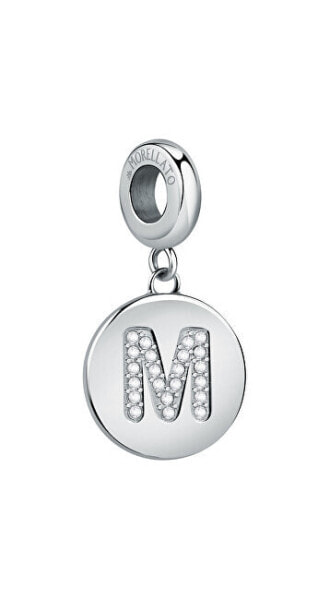 Мужская подвеска стальная Morellato Steel pendant letter 