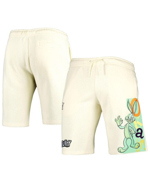 Men's Cream Looney Tunes Shorts