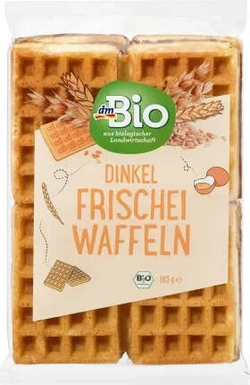 Dinkel Frischeiwaffeln, 165 g