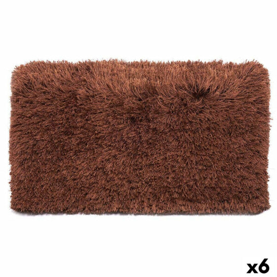 Carpet Brown Cotton Polyester 50 x 2 x 80 cm (6 Units)