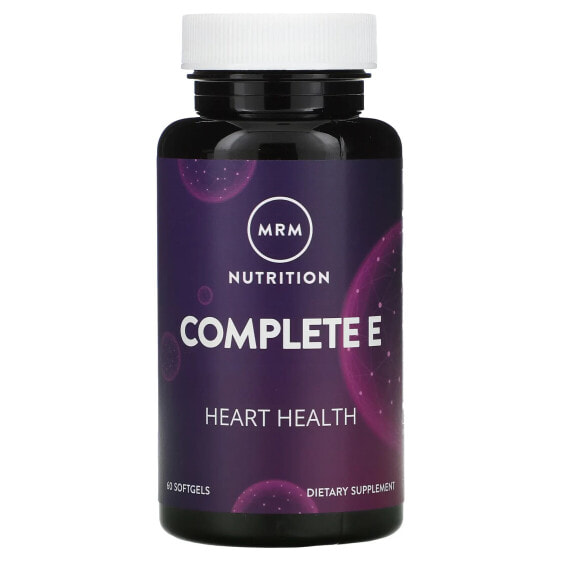 Витаминное дополнение MRM Nutrition Complete E, 60 капсул