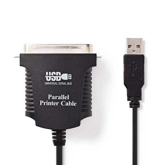 Разъем USB 2.0 NEDIS CCGP60880BK20 - 2 м - 480 Мбит/с черный