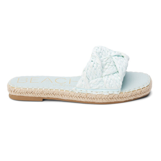 BEACH by Matisse Ivy Espadrille Flat Womens Blue Casual Sandals IVY-460