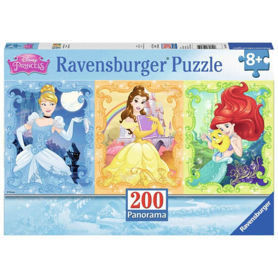 Пазл Ravensburger Disney Princess Panorama XXL 200 деталей