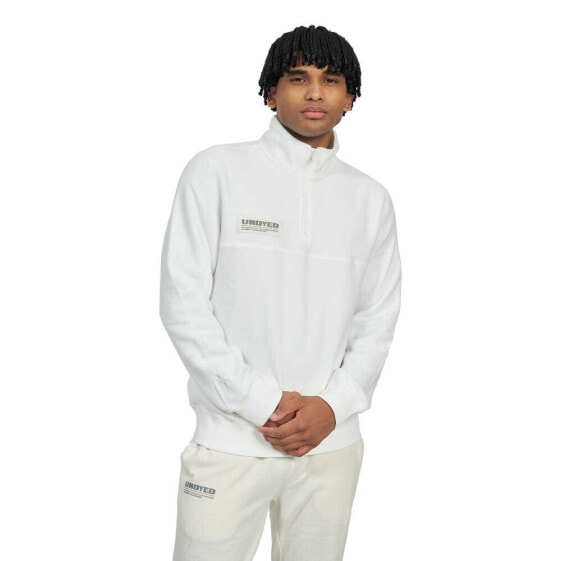 UMBRO Undyed half zip sweatshirt