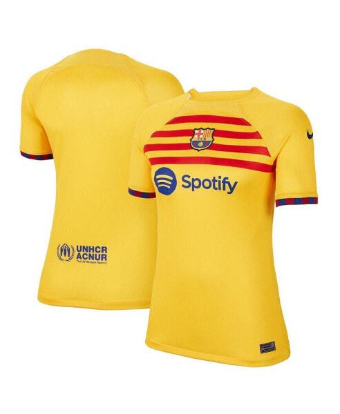 Футболка Nike Yellow Barcelona 2022/23 Home Replica