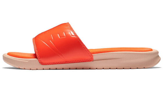 Спортивные тапочки Nike Benassi для женщин, цвет оранжевый.