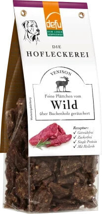 Hundeleckerli feine Plättchen Wild, die Hofleckerei, 125 g