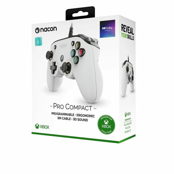 Контроллер игровой приставки Nacon XBXPROCOMPACTWHITE