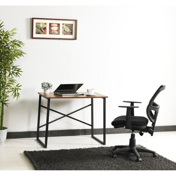 Lator Metal Frame 35 Wooden Top Small Writing And Computer Desk