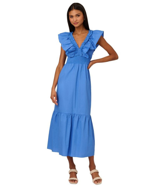 Women's Ruffled Maxi Dress