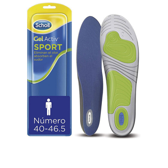 GEL ACTIV SPORT men's insoles cushioning and odor absorption #Size 40-46.5 1 u