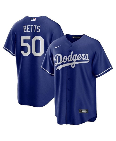 Men's Mookie Betts Royal Los Angeles Dodgers Alternate Replica Player Name Jersey