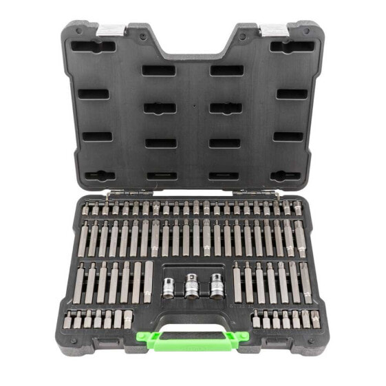 JBM Bit case hexagonal. xzn. ribe. torx and torx inv 75 pieces