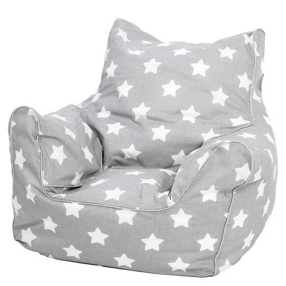 Kindersitzsack White Stars