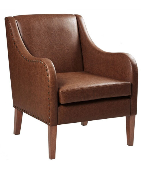 Ferguson 28" Faux Leather Accent Chair