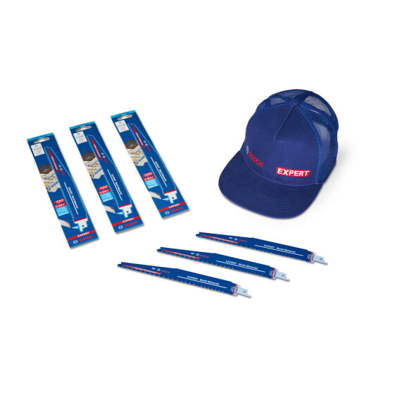 Bosch EXPERT Multi Material S 1156 XHM Sägeblatt, 3 Stück + Trucker Cap