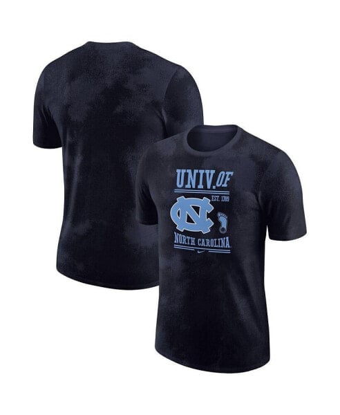 Men's Navy North Carolina Tar Heels Team Stack T-shirt