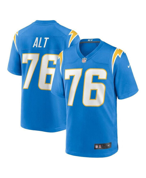 Men's Joe Alt Powder Blue Los Angeles Chargers 2024 NFL Draft First Round Pick Player Game Jersey