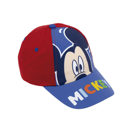 Детская кепка Mickey Mouse Happy smiles Синий Красный (48-51 cm)