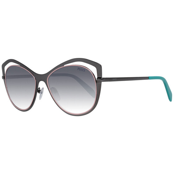 Emilio Pucci Sonnenbrille EP0130 08B 56 Damen Silber