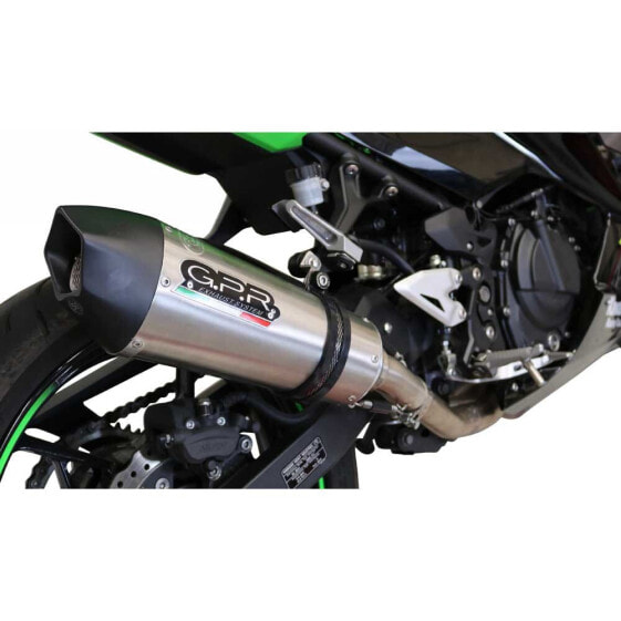 GPR EXHAUST SYSTEMS GP Evo4 Titanium Ninja 400 18-20 Euro 4 homologated slip on muffler