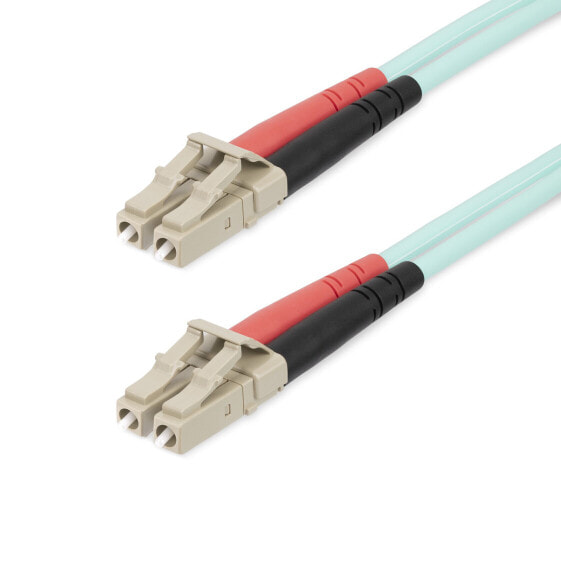 StarTech.com 25m LC/UPC OM4 Fiber Cable LSZH Cord - Cable - Network