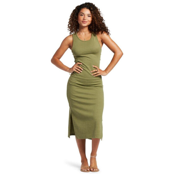 Roxy 302458 Women's Good Keepsake Strappy Midi Dress, Loden Green 231 size S