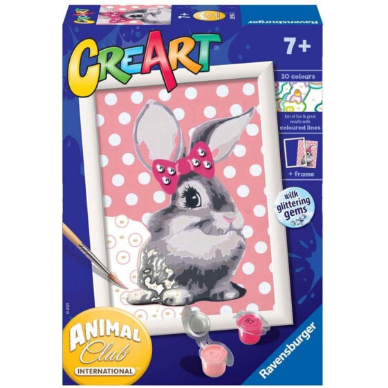 RAVENSBURGER Creative Set Paints By Numbers Bunny
