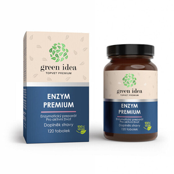 Topvet Enzym Premium Комплекс с растительными ферментами для поддержки пищеварения 60 капсул