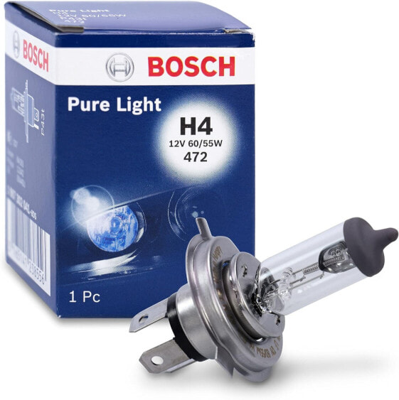 BOSCH BLB472 H4 Pure Light Bulb, 12 V