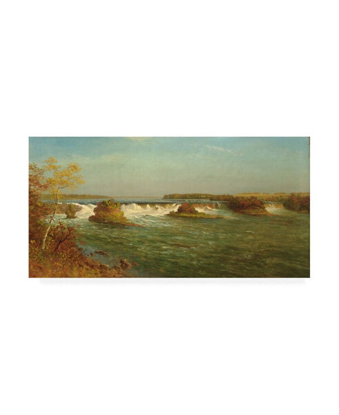 Albert Bierstadt The Falls of Saint Anthony Canvas Art - 36.5" x 48"