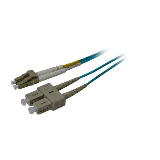 Synergy 21 0.5m OM3 LC - SC волоконно-оптический кабель 0,5 m Синий S216264