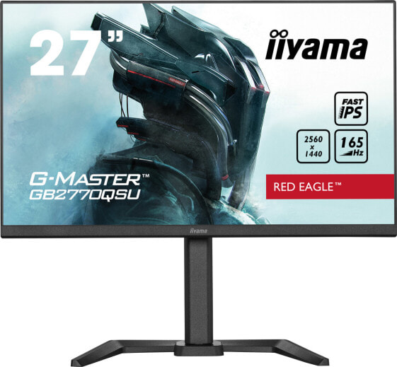 Iiyama G-MASTER GB2770QSU-B5 - 68.6 cm (27") - 2560 x 1440 pixels - Wide Quad HD - LED - 0.5 ms - Black