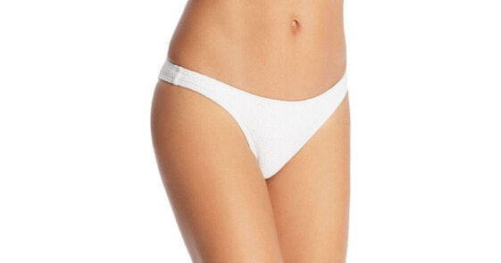 Suboo 262231 Women Haven Slim Bikini Bottom Swimwear White Size 6