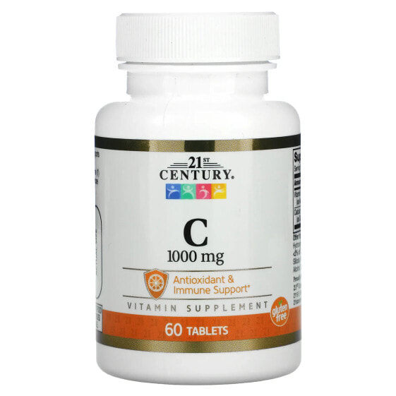 Vitamin C, 1,000 mg, 60 Tablets