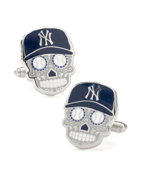 Запонки MLB мужские Нью-Йорк Янки в стиле Sugar Skull