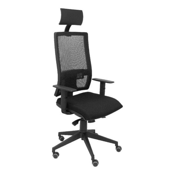 Офисный стул с изголовьем Horna Bali P&C LI840TK Чёрный