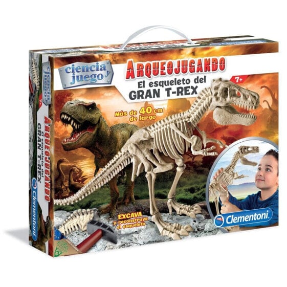 Конструктор для детей Clementoni Игра Археология Гигантский T-Rex