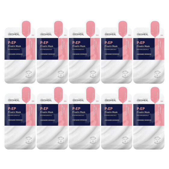 P:EP Proatin Beauty Mask, 10 Sheets, 0.85 fl oz (25 ml) Each