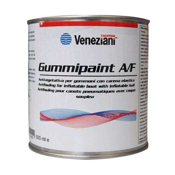 Краска гуммовая антифулинг VENEZIANI Gummipaint A/F 500мл Gloss