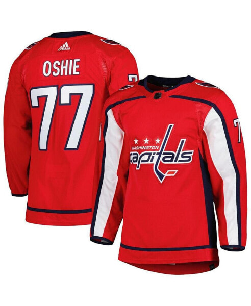 Men's TJ Oshie Red Washington Capitals Home Authentic Pro Player Jersey