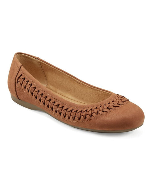 Women's Jett Woven Round Toe Slip-on Dress Flats