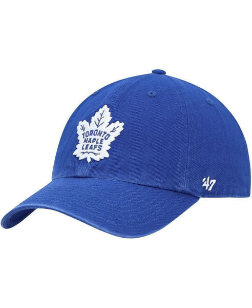 Men's Royal Toronto Maple Leafs Clean Up Adjustable Hat