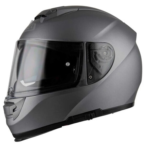 Стильный мотошлем для мотоциклистов NZI Club Full Face Helmet Bone